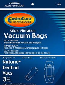 img 2 attached to Enhance Cleaning Efficiency with EnviroCare Replacement Micro Filtration Vacuum Bags for Nutone Central Vacuums 3 Pack