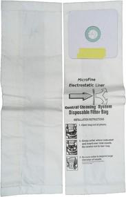 img 1 attached to Enhance Cleaning Efficiency with EnviroCare Replacement Micro Filtration Vacuum Bags for Nutone Central Vacuums 3 Pack