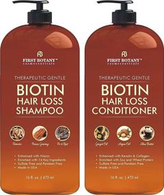 img 4 attached to Hair Growth Shampoo Conditioner Set