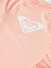 img 2 attached to Roxy Girls Hearted Sleeve Rashguard: Stylish Active Clothing for Girls