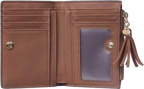 img 3 attached to Gostwo Blocking Compact Genuine Leather Women's Handbags & Wallets and Wallets