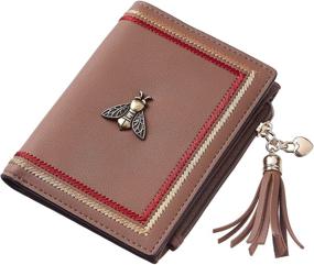 img 4 attached to Gostwo Blocking Compact Genuine Leather Women's Handbags & Wallets and Wallets