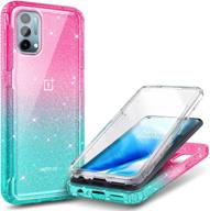 nznd case for oneplus nord n200 5g with [built-in screen protector] logo