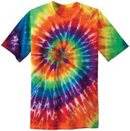 🌈 vibrant tie-dye t-shirt by koloa surf co. for youth | sizes xs-xl logo