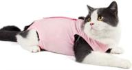 🐱 coppthinktu cat recovery suit – breathable e-collar alternative for cats and dogs, ideal for abdominal wounds, skin diseases, and post-surgery care – anti-licking, comfortable after-surgery wear logo