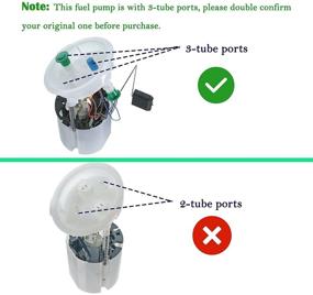 img 3 attached to Высококачественная топливная насосная сборка для BMW X1 128i 🔧 135i 328i 328xi 335i 335is 335xi - гарантированная производительность и надежность.