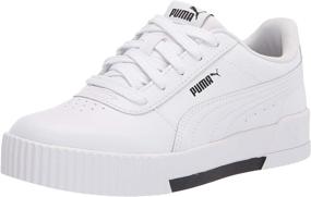 img 4 attached to 🌹 Rosewater Peony PUMA Carina Sneaker - Little Boys' Shoes, Ideal for Sneakers