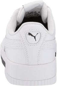 img 2 attached to 🌹 Rosewater Peony PUMA Carina Sneaker - Little Boys' Shoes, Ideal for Sneakers