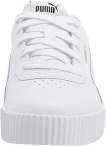 img 3 attached to 🌹 Rosewater Peony PUMA Carina Sneaker - Little Boys' Shoes, Ideal for Sneakers