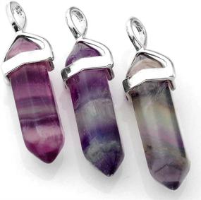 img 1 attached to 📿 13-Piece Healing Pointed Chakra Pendants Set for Necklace Making - Top Plaza