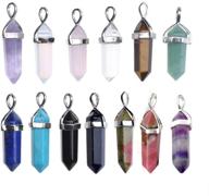 📿 13-piece healing pointed chakra pendants set for necklace making - top plaza logo