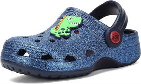 img 4 attached to Versatile Classic Garden Clogs: Slip-on Water Shoes for Boys and Girls, Breathable Sandals, Ideal for Outdoor and Indoor Activities