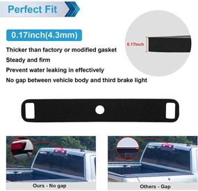 img 2 attached to 🚗 High-Quality MbuyDIY Third Brake Light Gasket Seal for 1994-1999 Chevy C1500 K1500 Silverado Sierra C2500 K2500 Pickup Truck - Convenient Single-Sided Adhesive