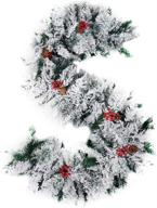 artificial christmas greenery decoration fireplace seasonal decor for wreaths, garlands & swags logo