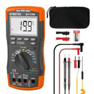 🔧 btmeter bt-770k automotive multimeter: auto ranging for dwell angle, pulse width, tach, temperature, duty cycle & more - voltage, current and resistance testing logo