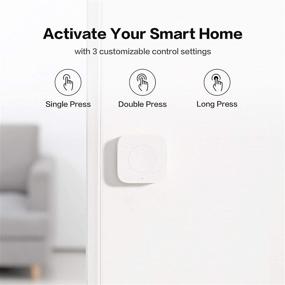 img 2 attached to 🔘 Aqara Wireless Mini Switch: Versatile 3-Way Control Button for Smart Home Devices, Works with Apple HomeKit & IFTTT