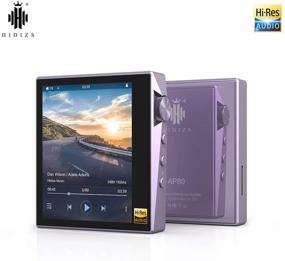 img 4 attached to 🎧 HIDIZS AP80 Hi-Res Music Player - High-Fidelity LDAC Lossless Bluetooth MP3 Player | Portable High Resolution Digital Audio Player with Full Touch Screen (Purple)