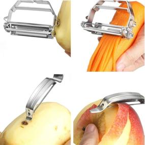 img 2 attached to Encounter Stainless Vegetable Ergonomic Comfortable