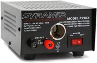 💡 pyramid ps9kx universal compact bench power supply: 5 amp linear regulated home lab converter with 13.8v dc, 115v ac input and 70 watt output logo