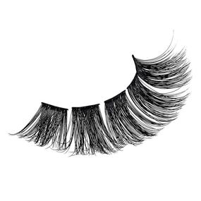 img 3 attached to 💃 Transform Your Look With V-Luxe Extended Collection: DIY Eyelash Extension 3D - Featherlight Synthetic Reusable Multipack Lash Clusters