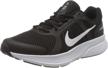 nike swift particle black white men's shoes for athletic logo