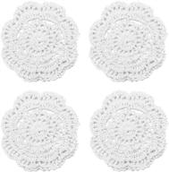 phantomon crochet doilies handmade coasters food service equipment & supplies logo