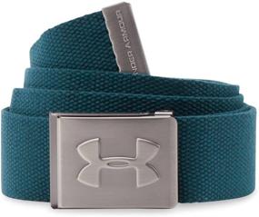 img 1 attached to 💪 Under Armour Men's Webbed Black Graphite Belts: The Ultimate Accessories