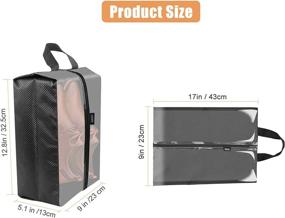 img 3 attached to LOVK Accessories Waterproof Transparent Organizer