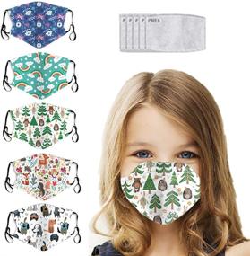 img 4 attached to Bandanas Protective Adjustable Breathable Reusable Boys' Accessories : Cold Weather