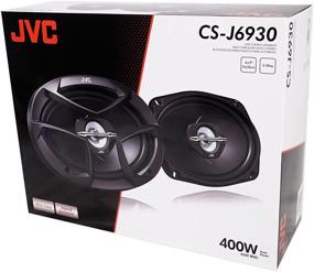 img 1 attached to Enhanced JVC CS-J6930 400W 6x9 3-Way J-Series Coaxial Car Speakers