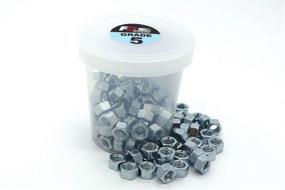img 1 attached to 110 Pack of Zinc Plated Grade 5 Hex Nuts - 3/8-16 Size | Reusable, Waterproof, and Durable FD Pods - Ideal for Hobbyists, Manufacturers, or Jobsite Use!