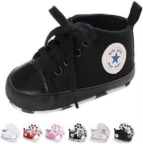 img 4 attached to Newborn Walkers Sneaker Toddler Moccasins Apparel & Accessories Baby Girls for Shoes