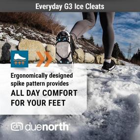 img 2 attached to ❄️ Everyday G3 Ice Cleat for Walking and Running on Snow and Ice - Optimal Traction (1 Pair)