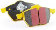 🔶 тормозные колодки ebc brakes dp42006r yellowstuff для улицы и трека: высокая производительность и надежность для любителей дорожных гонок. логотип