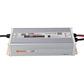 img 1 attached to 🌧️ FX400-H1V24: Влагозащищенный наружный источник питания для 400W светодиодов – блок питания и преобразователь на постоянное напряжение 24V 16A