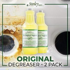 img 3 attached to STANLEY HOME PRODUCTS Original Degreaser - Effective Grease & Grime Remover - Versatile Cleaning Solution for Home & Commercial Use (2 Pack)