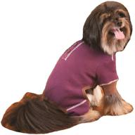 large plum fashion pet outdoor dog warm pajamas - toasty comfort for your canine logo