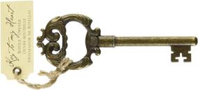 img 3 attached to 💖 Kate Aspen Antique Key Bottle Opener - Unlock the Heart