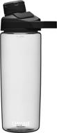 🚰 bpa free water bottle 20 oz - camelbak chute mag, clear (model:1510101060) logo