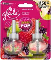 1.34 oz glade berry pop air freshener refill - enhance your space logo