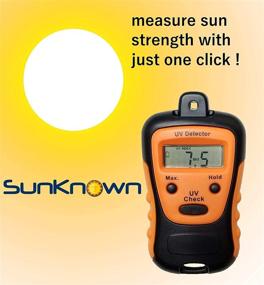 img 3 attached to 🌞 SunKnown Portable UV Intensity Meter - Handheld Sunlight Meter for Measuring Harmful UV Solar Radiation - Digital UV Index Sensor & Sunlight Strength Tester