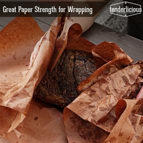 img 1 attached to 🎀 Pink Butcher Kraft Paper Roll: Vibrant and Durable Packaging Solution