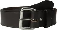 🔗 filson 1-inch stainless leather belt logo