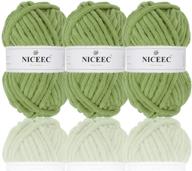 🧣 niceec sparkling chenille knit throw blanket - complete collection logo