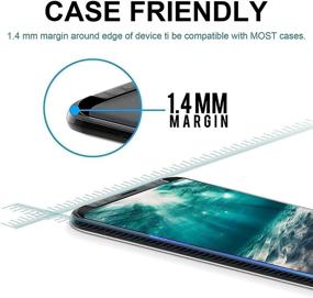 img 2 attached to 📱 Top-Rated Galaxy Note 9 Screen Protector - (2-Pack) Tempered Glass, Force Resistant up to 11 Pounds, Bubble-Free Installation, Case Friendly - Samsung Note 9 (2018)