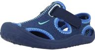 nike toddler sunray protect td обувь для мальчиков-сандалий логотип