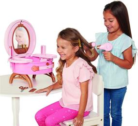img 2 attached to 👑 Discover the Enchanting Disney Princess Style Collection Vanity for Imaginative Makeovers