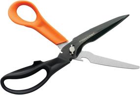 img 2 attached to Fiskars 356922-1003 Everyday Scissors 01005692: 9 inch Length, Black/Orange, 3.5 inch Cut – Reliable and Efficient Cutting Tool