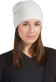 img 4 attached to Fishers Finery Cashmere Slouchy Classic Sports & Fitness