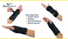 img 1 attached to Brace Direct Wrist Tendonitis Stabilization